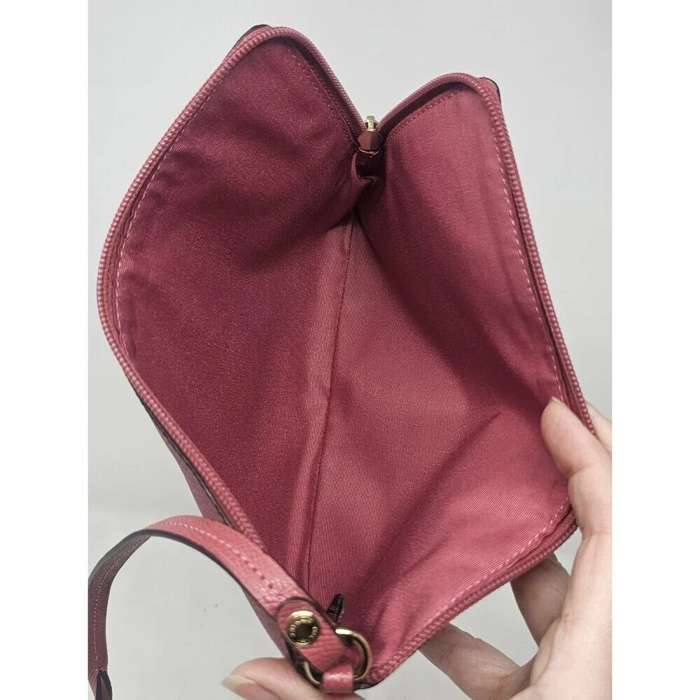 Coach Pouch Storypatch Insert Bag from Tote F25860 Pink Corner Zip Up NWOT